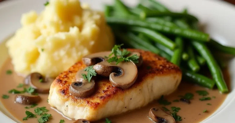 Escalope de Poulet et Champignons