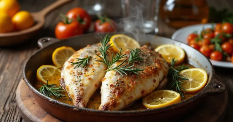 Cuisson Four Poisson
